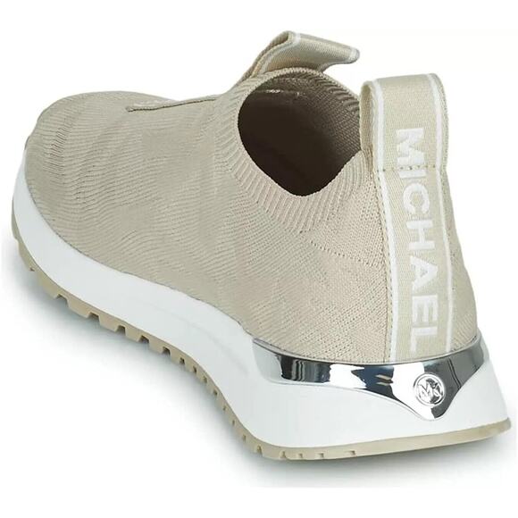 Michael Kors Women's Bodie Embossed Logo Slip-On Sneakers, Light Sand Size 6M - Picture 7 of 7